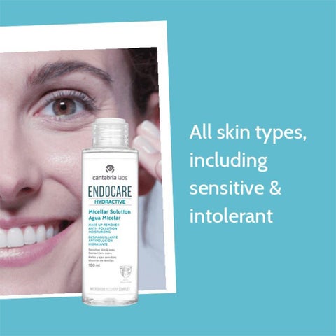 Endocare Hydractive Moisturizing Make-up Remover Micelar Solution For All Skin Types 100ml