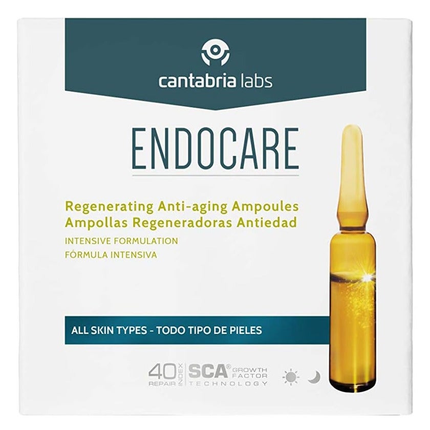 Endocare Regenerating Anti-Aging Intensive Formulation Ampoules For All Skin Types 7X1ml