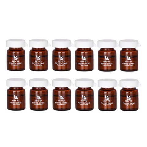 Phyto Phytocyane Densifying Hair Serum For Progressive Hair Loss Treatment In Women 5ml x 12 Vials
