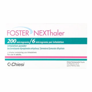 Foster Nexthaler 100mcg/6mcg Powder For Inhalation 120 Doses