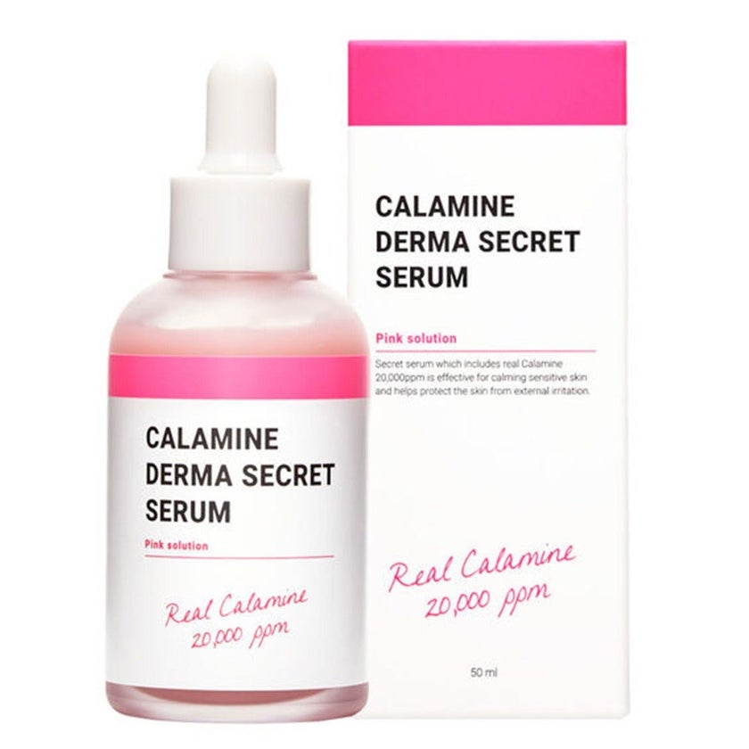 K-Secret Calamine Derma Secret Pink Solution Serum For Oily & Combination Skin Types 50ml