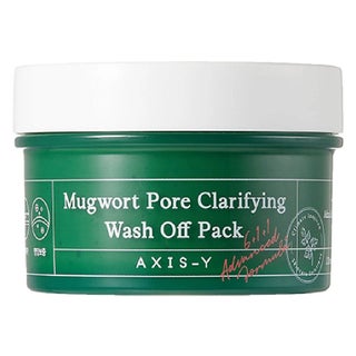 Axis-Y Mugwort Pore Clarifying Relax & Care Wash Off Face Pack 100ml