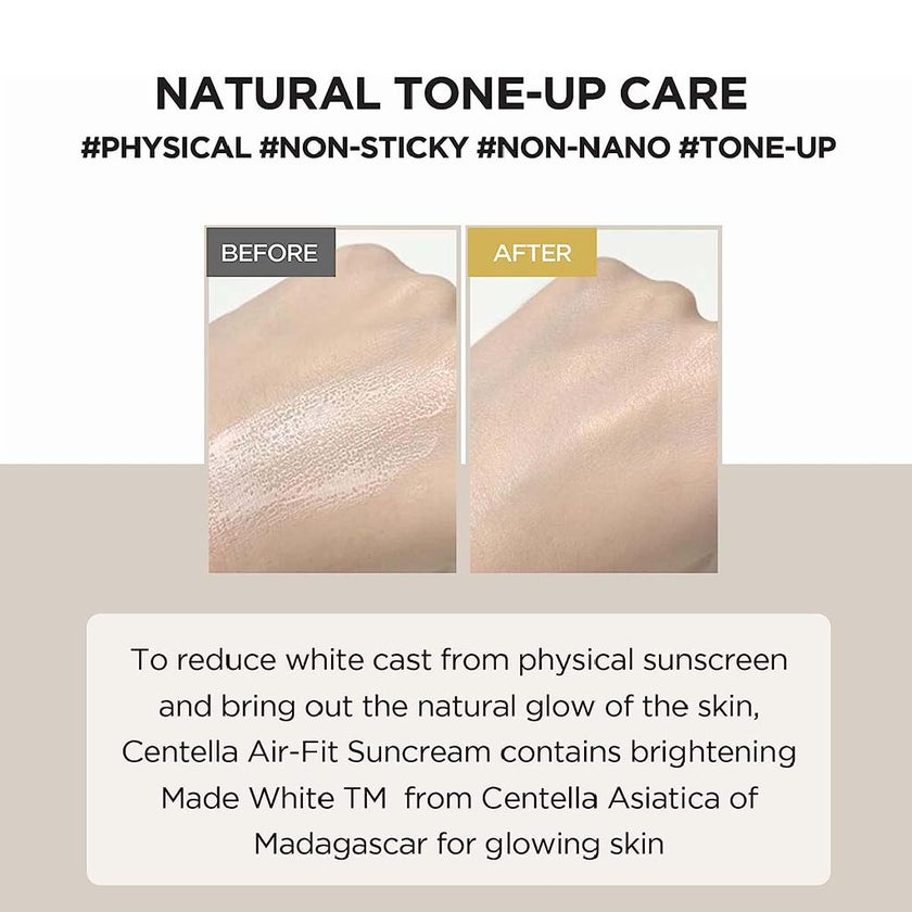 Skin1004 Madagascar Centella Air-Fit Suncream Plus With SPF 50+ & PA++++ 50ml