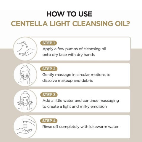 Skin1004 Madagascar Centella Light Facial Cleansing Oil 200ml