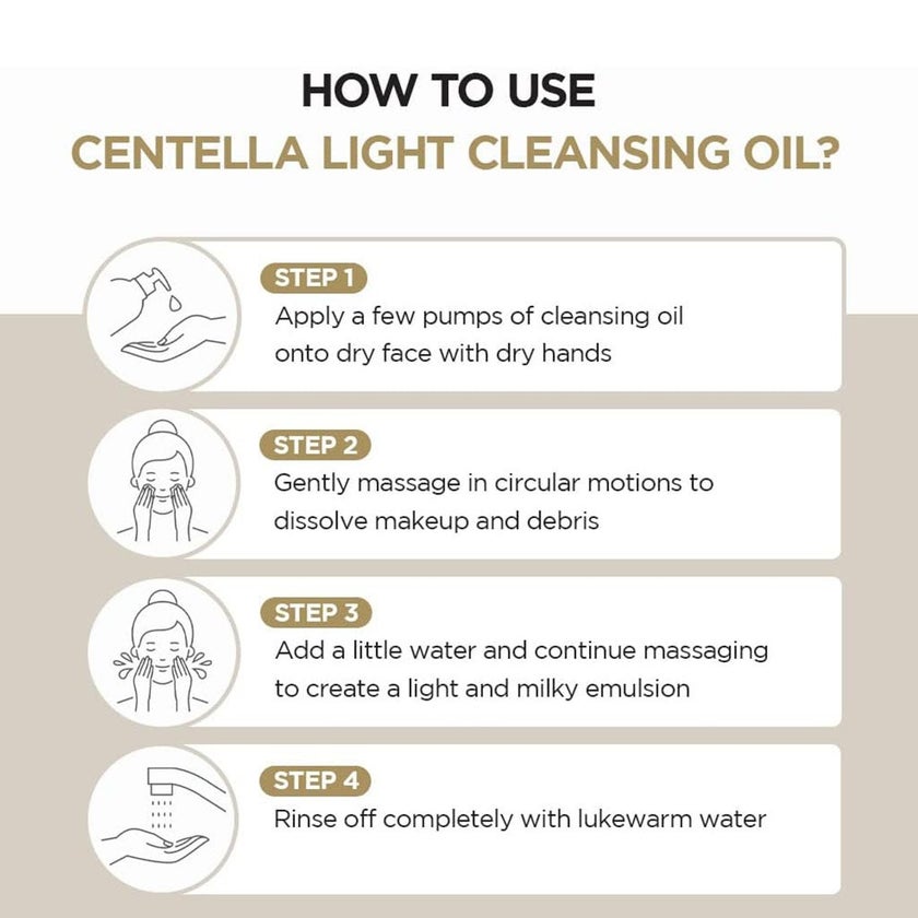 Skin1004 Madagascar Centella Light Facial Cleansing Oil 200ml