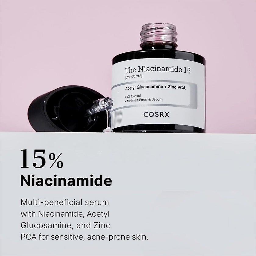 Cosrx The Niacinamide 15 Oil Control Acne Care Facial Serum 20ml