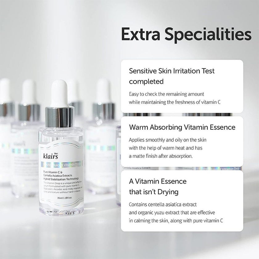 Dear Klairs Freshly Juiced Skin Repairing 5% Pure Vitamin C Drop 35ml