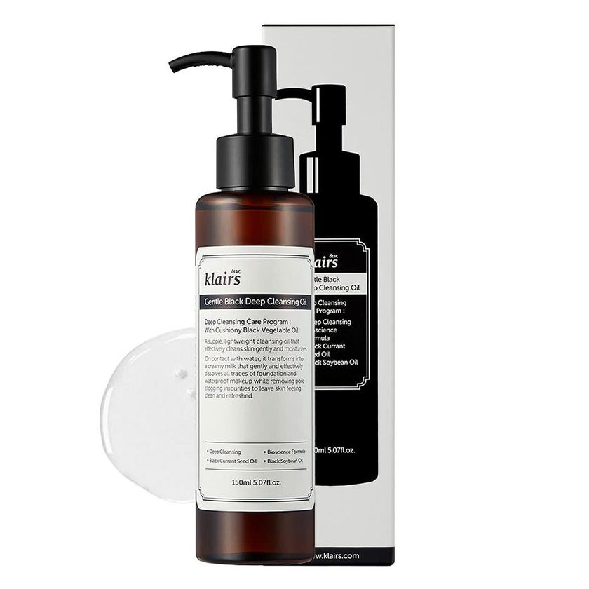 Dear Klairs Gentle Black Deep Facial Cleansing Oil 150ml