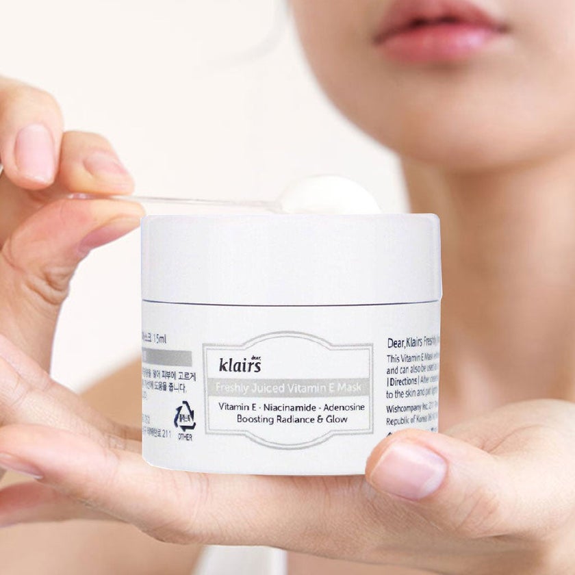 Dear Klairs Freshly Juiced Vitamin E Radiance Booster Face Mask 15ml