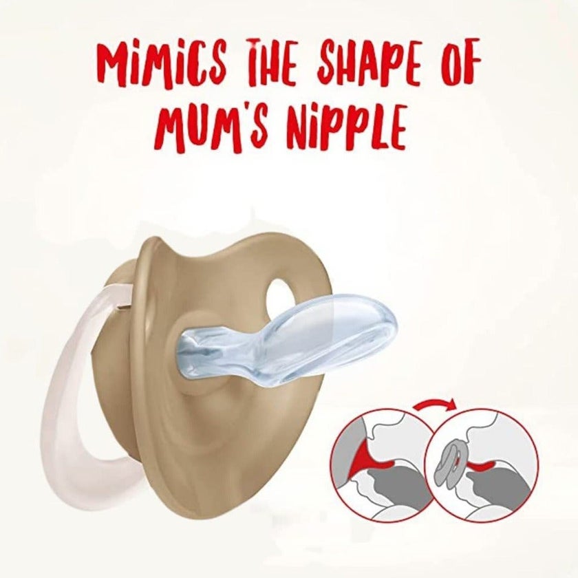 NUK Disney Winnie The Pooh Trendline Silicone Soother For 6-18 Months Baby, Pack of 2's, Assorted colures