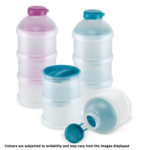 Nuk Baby Formula Milk Powder Dispenser, Assorted Pack of