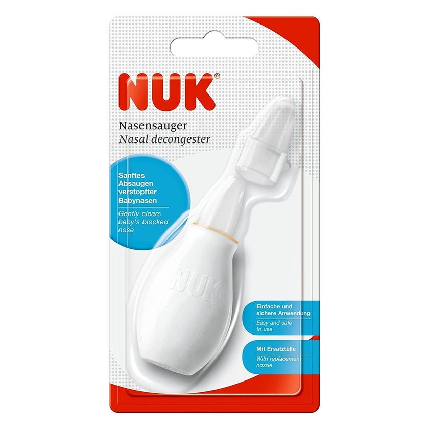 Nuk Nasal Decongester With Replacement Nozzle For Baby