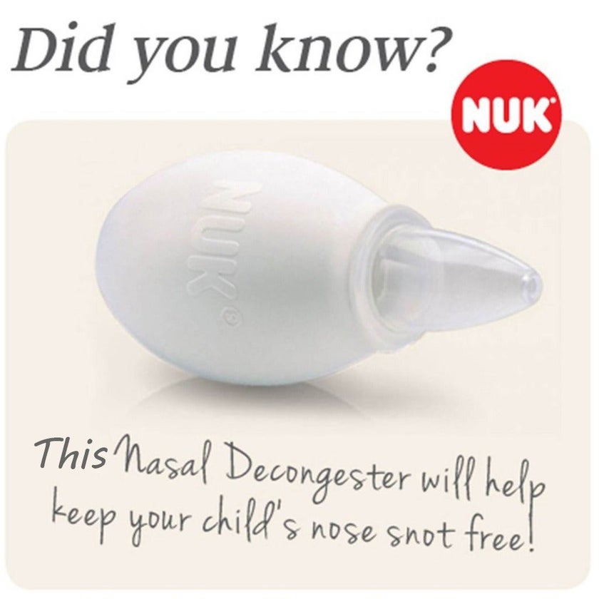 Nuk Nasal Decongester With Replacement Nozzle For Baby