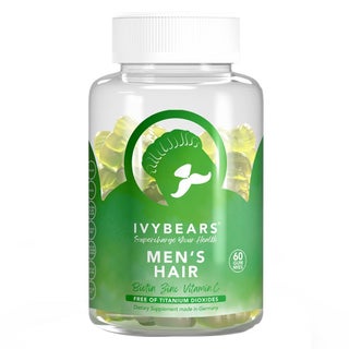 Ivybears Men's Hair Gummies With Biotin, Zinc & Vitamin C, Pack of 60's