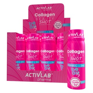Activlab Pharma Collagen Beauty Ready To Drink Shots With Vitamin C & Zinc 80ml, Pack of 12's