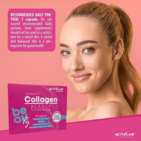 Activlab Pharma Collagen Beauty Capsules, Pack of 30's