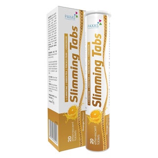 Paxas Slimming Effervescent Tablets With L-carnitine & Green Tea Extract, Pack of 20's