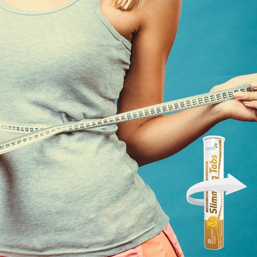 Paxas Slimming Effervescent Tablets With L-carnitine & Green Tea Extract, Pack of 20's