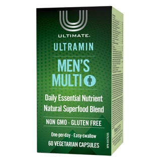 Ultimate Ultramin Men's Multivitamin & Superfood Supplement Capsules, Pack of 60's
