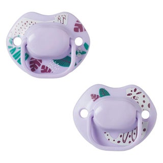Tommee Tippee Moda Soother In Purple Color For 6-18 Months Infant, Pack of 2's