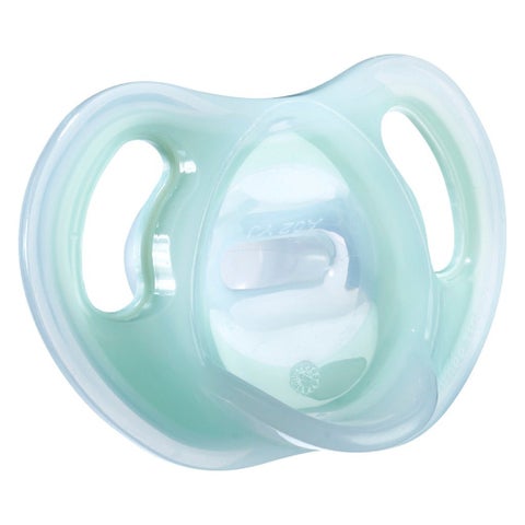 Tommee Tippee Ultralight Super Orthodontic Soft Silicone Baby Soother For 0 To 6 Months - Green/White, Pack of 2’s