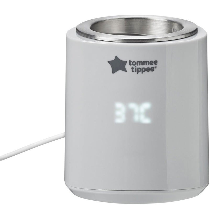Tommee Tippee Lets Go Portable Baby Feeding Bottle Warmer - Grey 