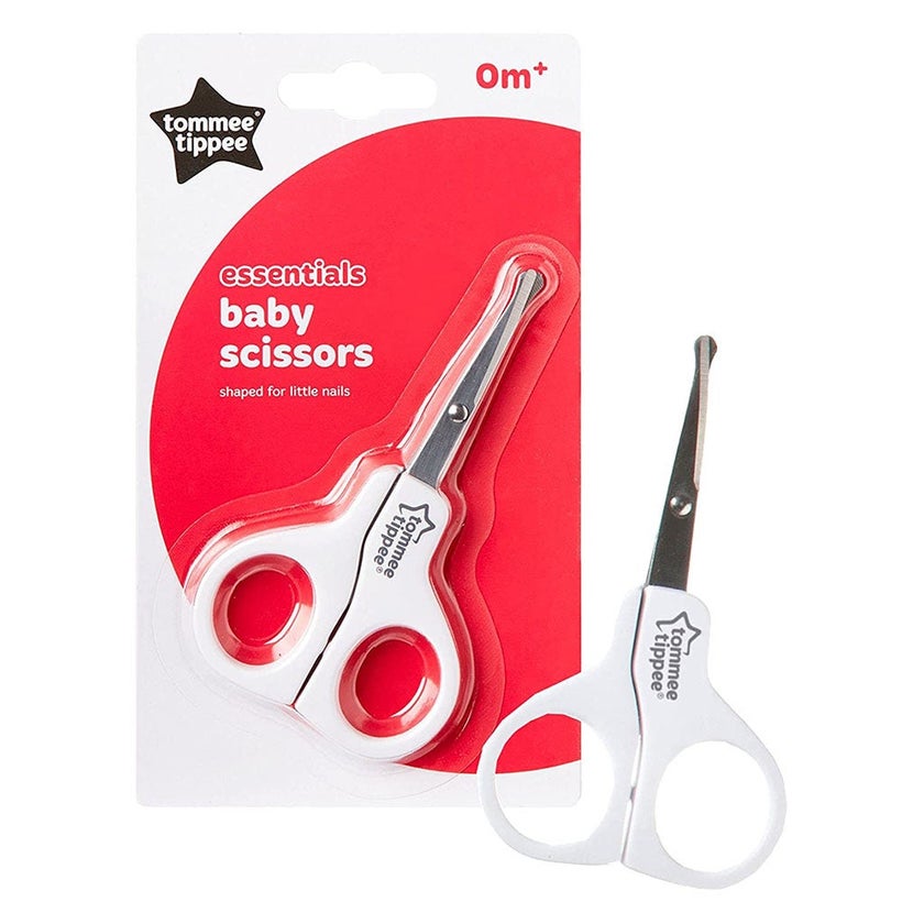 Tommee Tippee Everyday Essential Baby Nail Scissors - White