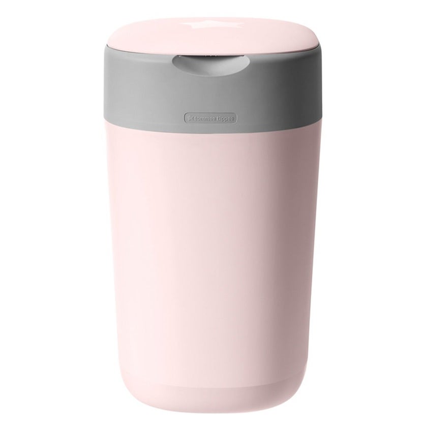Tommee Tippe Twist And Click Advanced Nappy Disposal Bin - Pink 