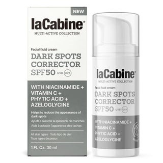 Lacabine Dark Spot Corrector Fluid Facial Cream With SPF 50, Niacinamide And Vitamin C For All Skin Types 30ml