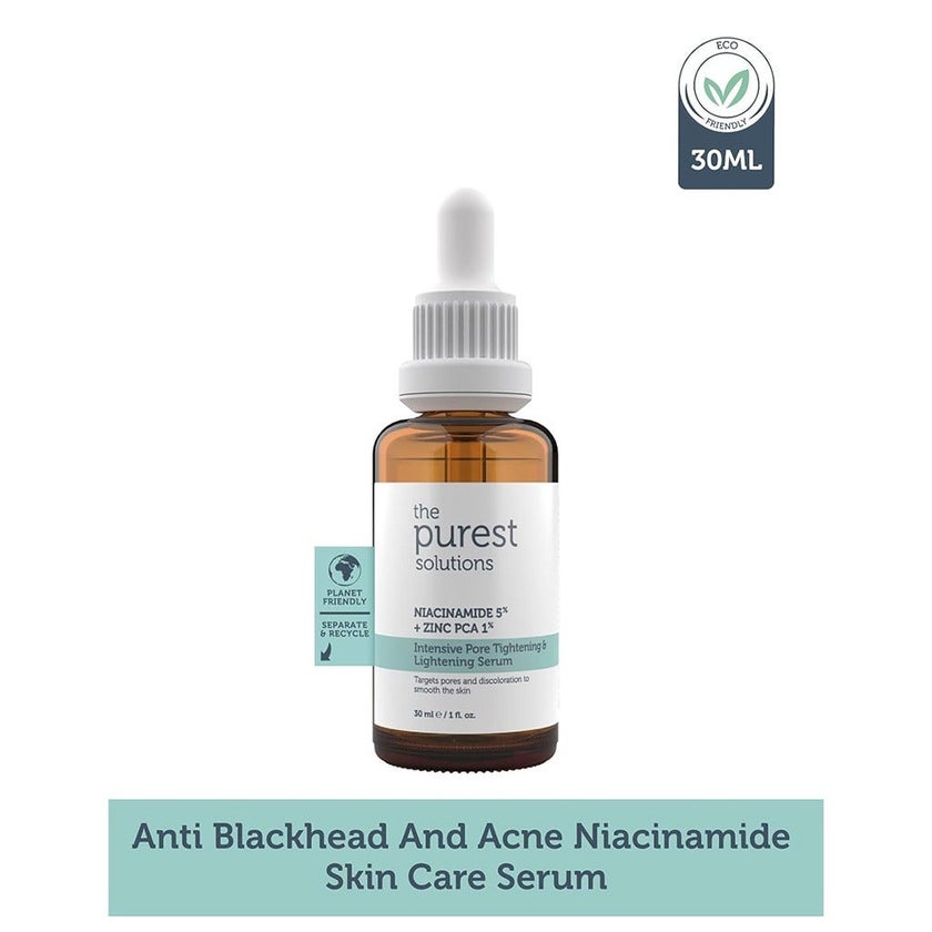 The Purest Solutions Niacinamide 5% + Zinc PCA 1% Intensive Pore Tightening & Lightening Facial Serum 30ml