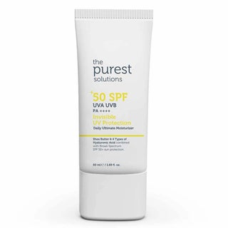 The Purest Solutions Invisible UV Protection Daily Ultimate Moisturizer Sunscreen With SPF 50+ & PA++++ 50ml