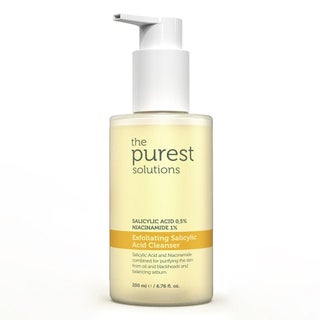 The Purest Solutions 0.5% Salicylic Acid & 1% Niacinamide Exfoliating Salicylic Acid Cleanser 200ml