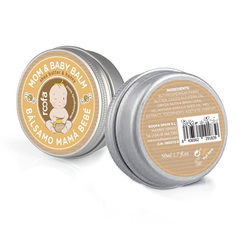 Roofa Moisturizing Butter Balm With Honey And Shea Butter For Mom and Baby 50ml