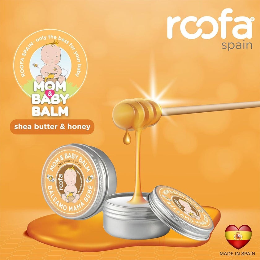 Roofa Moisturizing Butter Balm With Honey And Shea Butter For Mom and Baby 50ml