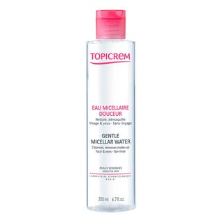 Topicrem Hydra+ Gentle Micellar Water For Sensitive Skin, Cleansing & Makeup Remover Solution For Face & Eyes 200ml