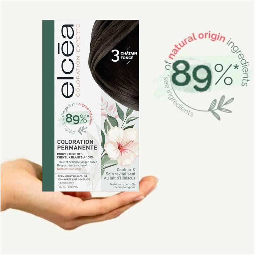Noreva Elcea Coloration Experte Permanent Hair Color - 3 Dark Brown 