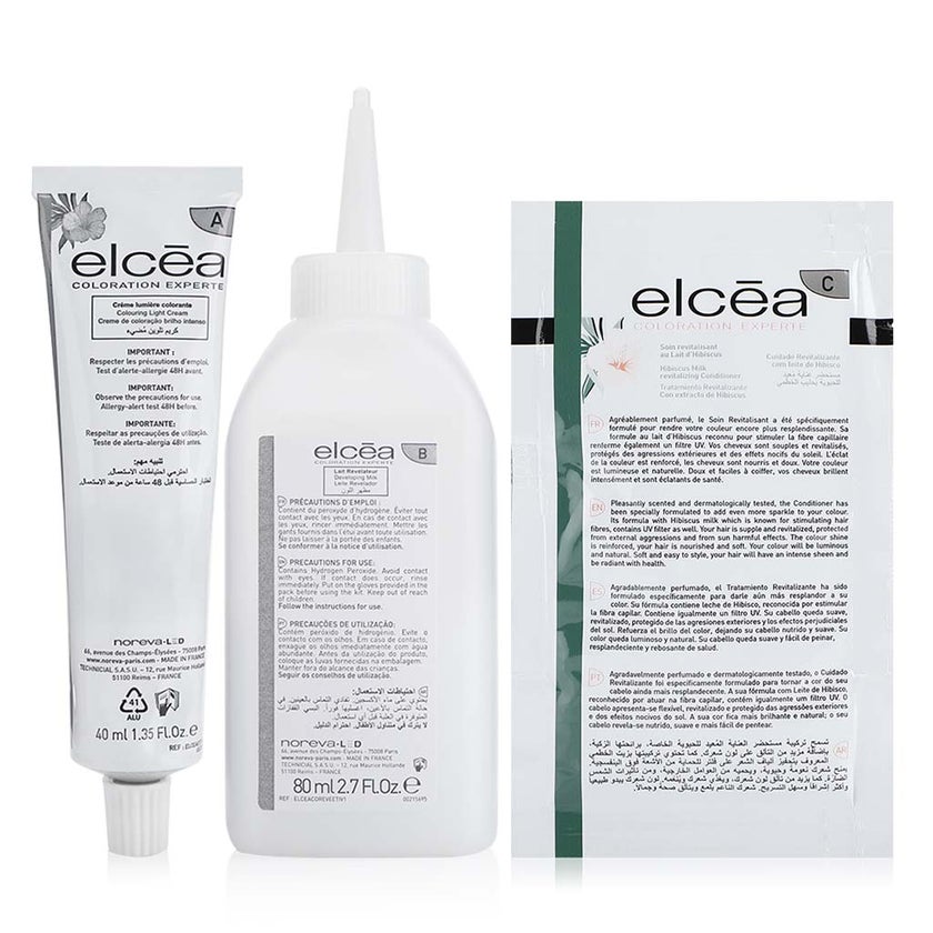 Noreva Elcea Coloration Experte Permanent Hair Color - 4.5 Mahogany