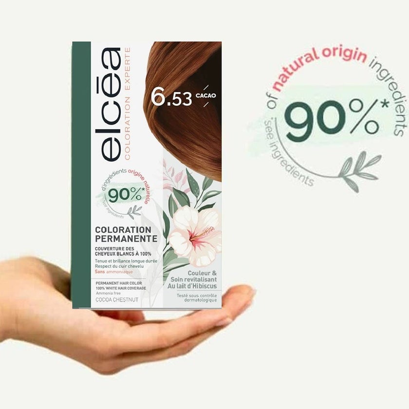 Noreva Elcea Coloration Experte Permanent Hair Color - 6.53 Cocoa Chestnut