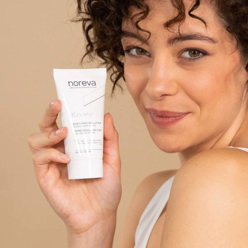 Noreva Kerapil Dermo-Regulating Care Cream For Skin Roughness And Ingrown Hair 75ml