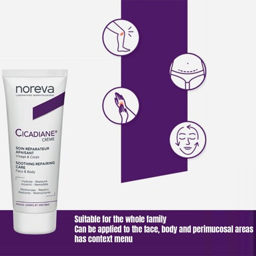Noreva Cicadiane Soothing Repairing Care Cream For Face & Body 40ml