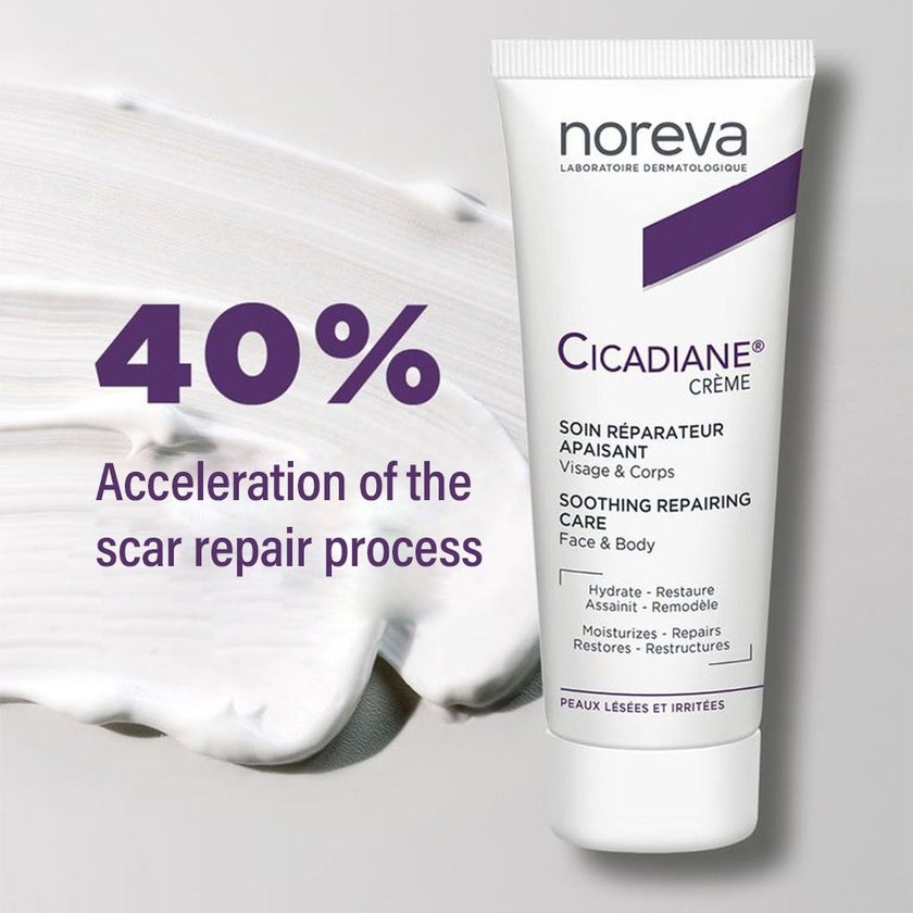 Noreva Cicadiane Soothing Repairing Care Cream For Face & Body 40ml