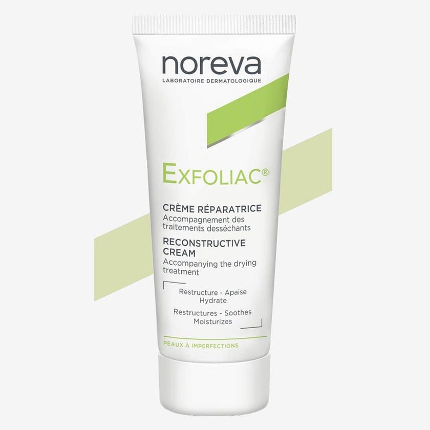 Noreva Exfoliac Reconstructive Moisturizing Face Cream 40ml 