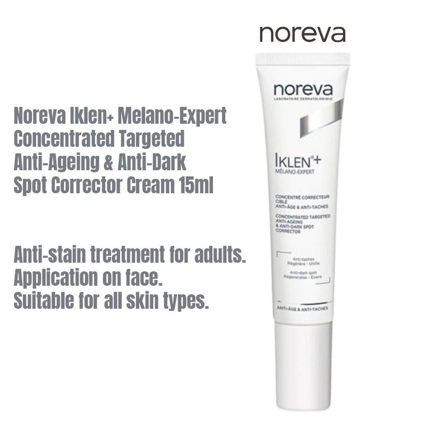 Noreva Iklen+ Melano-Expert Concentrated Targeted Anti-Ageing & Anti-Dark Spot Corrector Cream 15ml