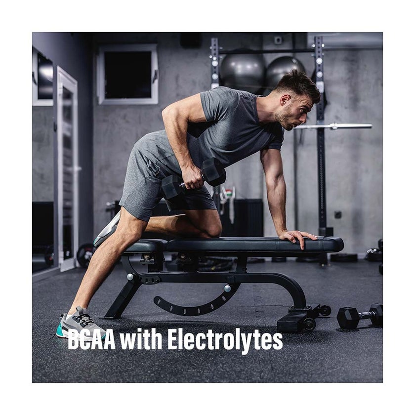 Muscle Bolt BCAA 7000 Plus For Muscle Recovery & Endurance Fruit Punch 30 Servings, 420g