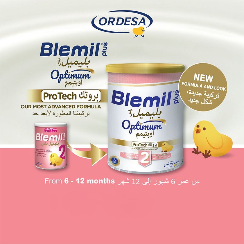 Blemil Plus Optimum Protech Stage 2 Infant Milk Formula For 6 To 12 Months 800g