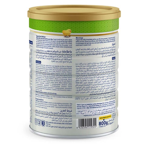 Blemil Plus Optimum Protech Stage 3 Toddlers Milk Formula For 1 To 3 Years 800g
