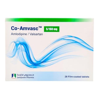 Co-Amvasc 5/160mg Tablets, pack of 28's