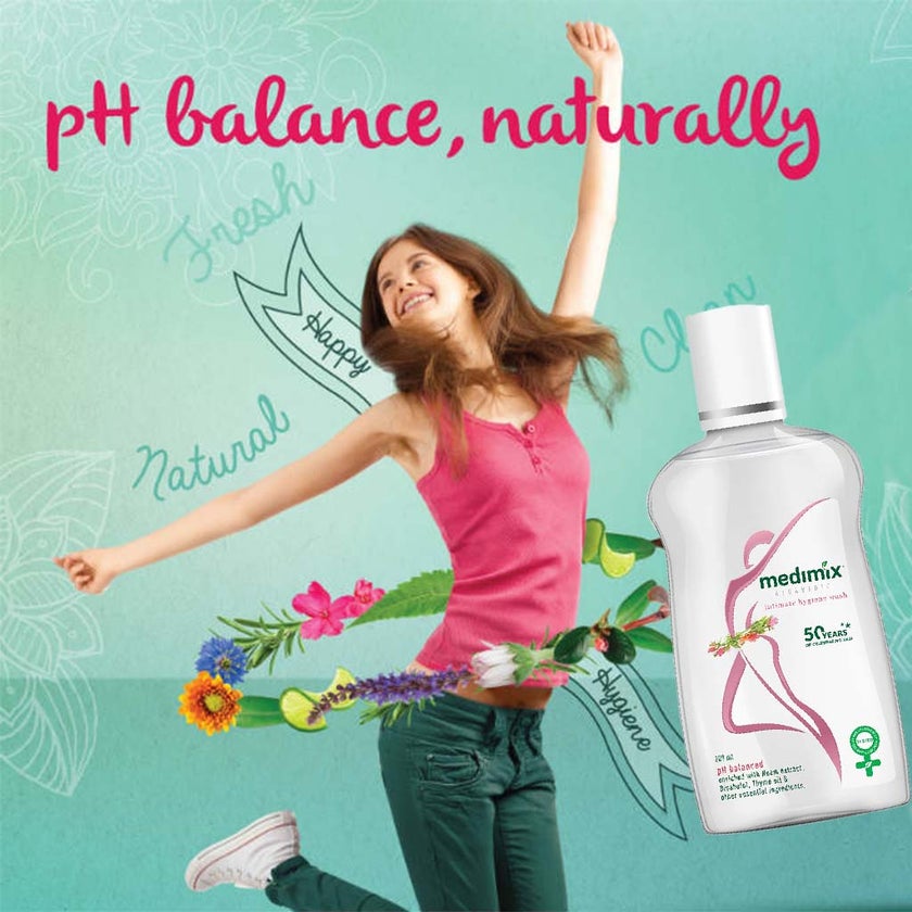 Medimix Ayurvedic Intimate Hygiene Wash 200ml