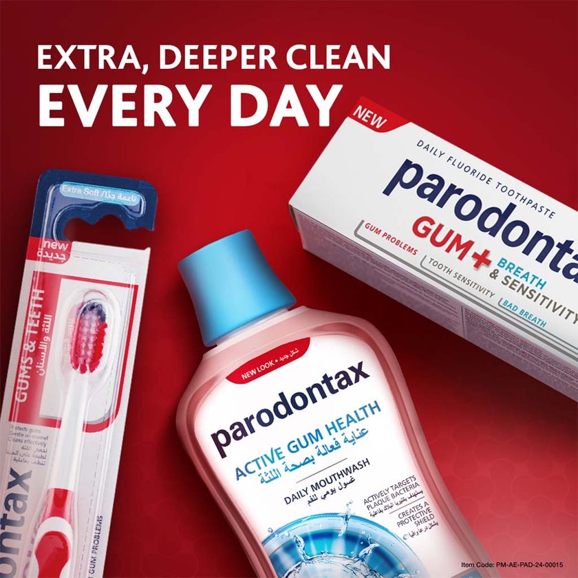 Parodontax Gum + Breath & Sensitivity Whitening Toothpaste 75ml