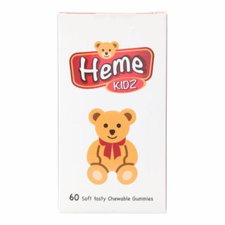Heme Kidz Soft Tasty Chewable Gummies - 60 Gummies